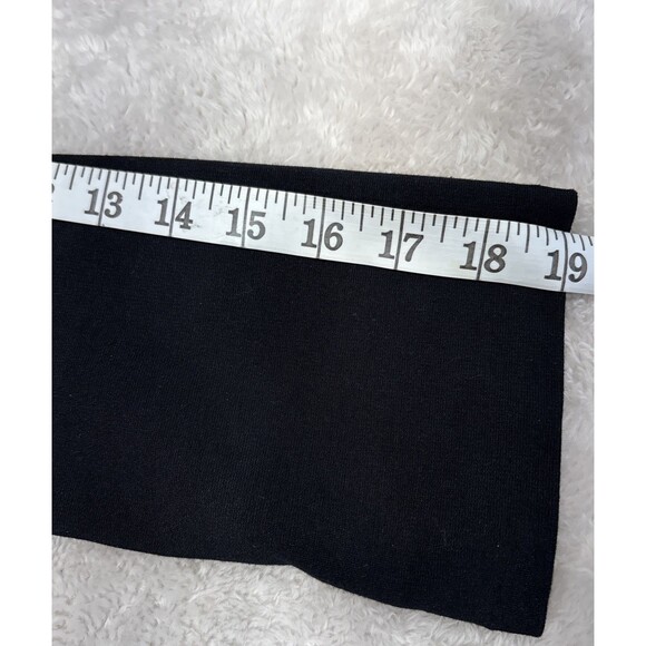 Boden Women’s Sz 4 Black Ponte Knit Sheath Circle Appliqué Hem 3/4 Sleeve WH280 - Picture 14 of 14